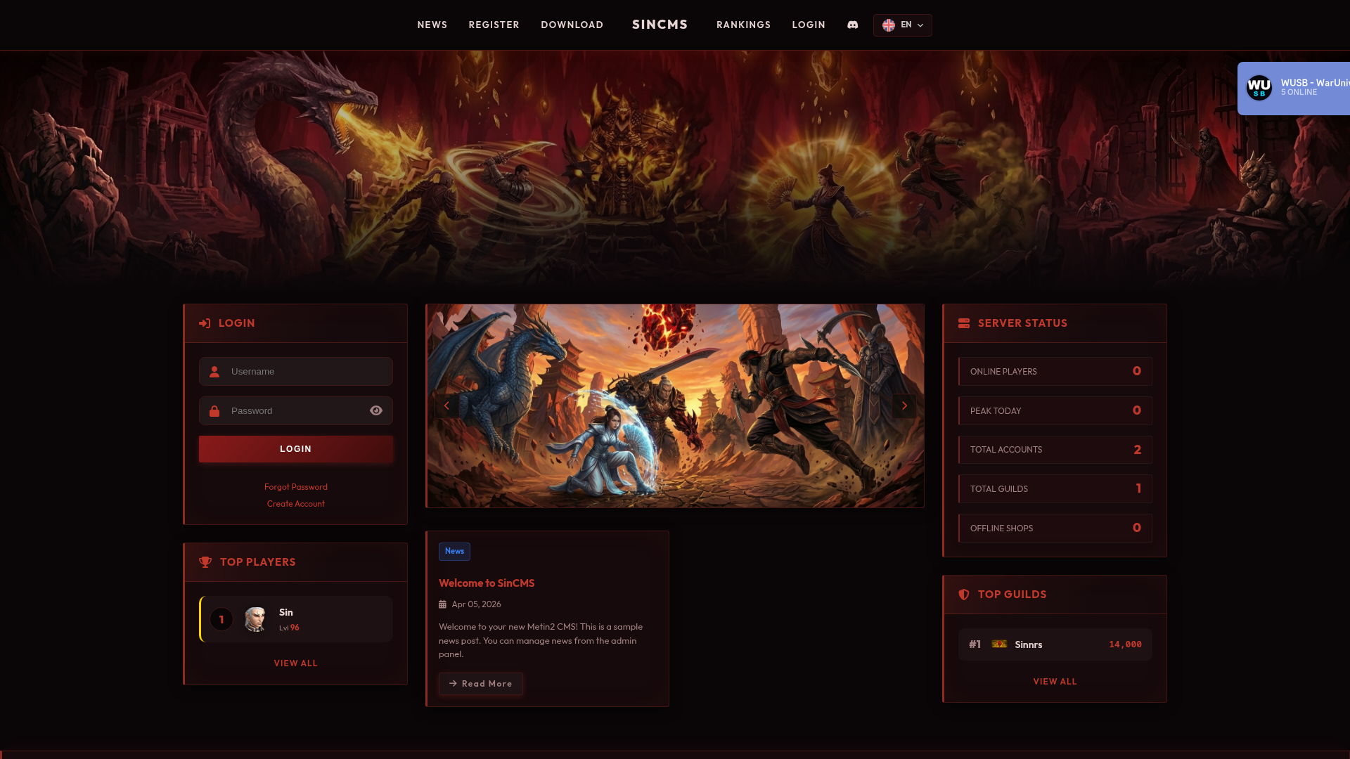 [Servicii] [WEB / Laravel] SinWeb CMS — Runs on Any Webhost | Automatic Payments, 3 Themes, Full Admin Panel - Mesaj 1 - Imagine 3